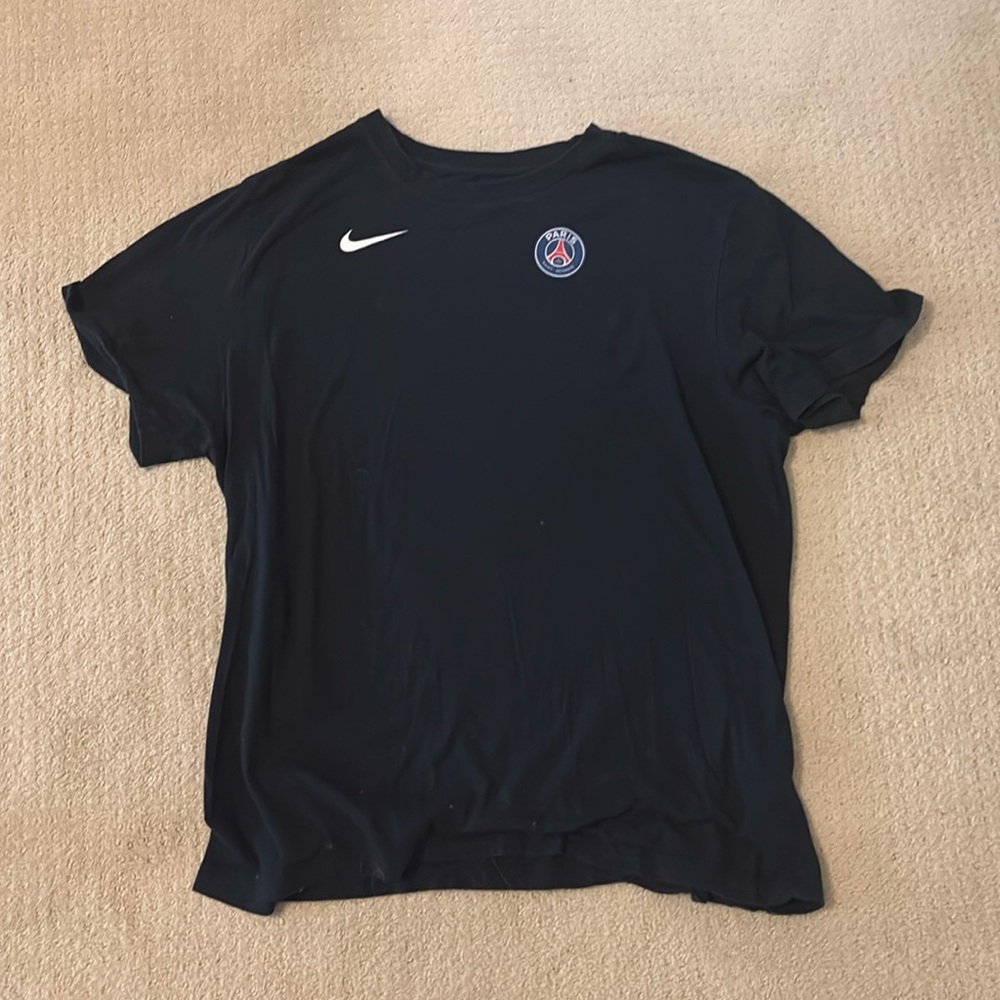 Nike Paris St Germaine PSG Kylian Mbappe Shirt MENS LARGE